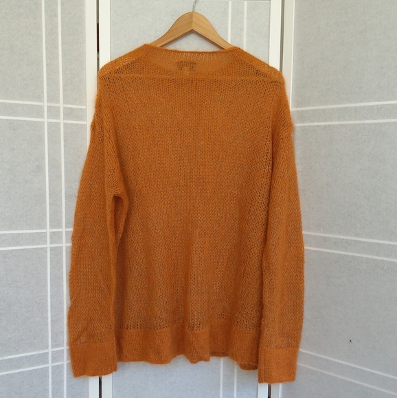 & other stories oversized mohair orange sweater NWOT! - Picture 13 of 15